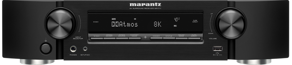 Marantz NR1711 Noir - Ampli home cinéma - Garantie 3 ans LDLC